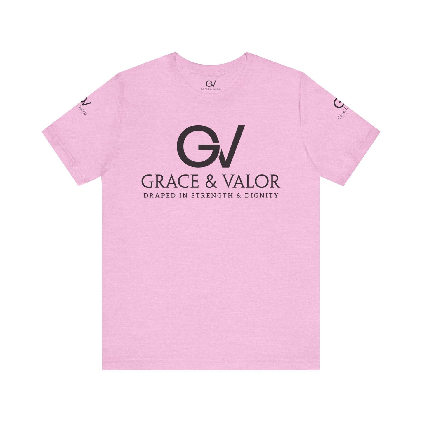 GV Black God Favors - Unisex Jersey Short Sleeve Tee