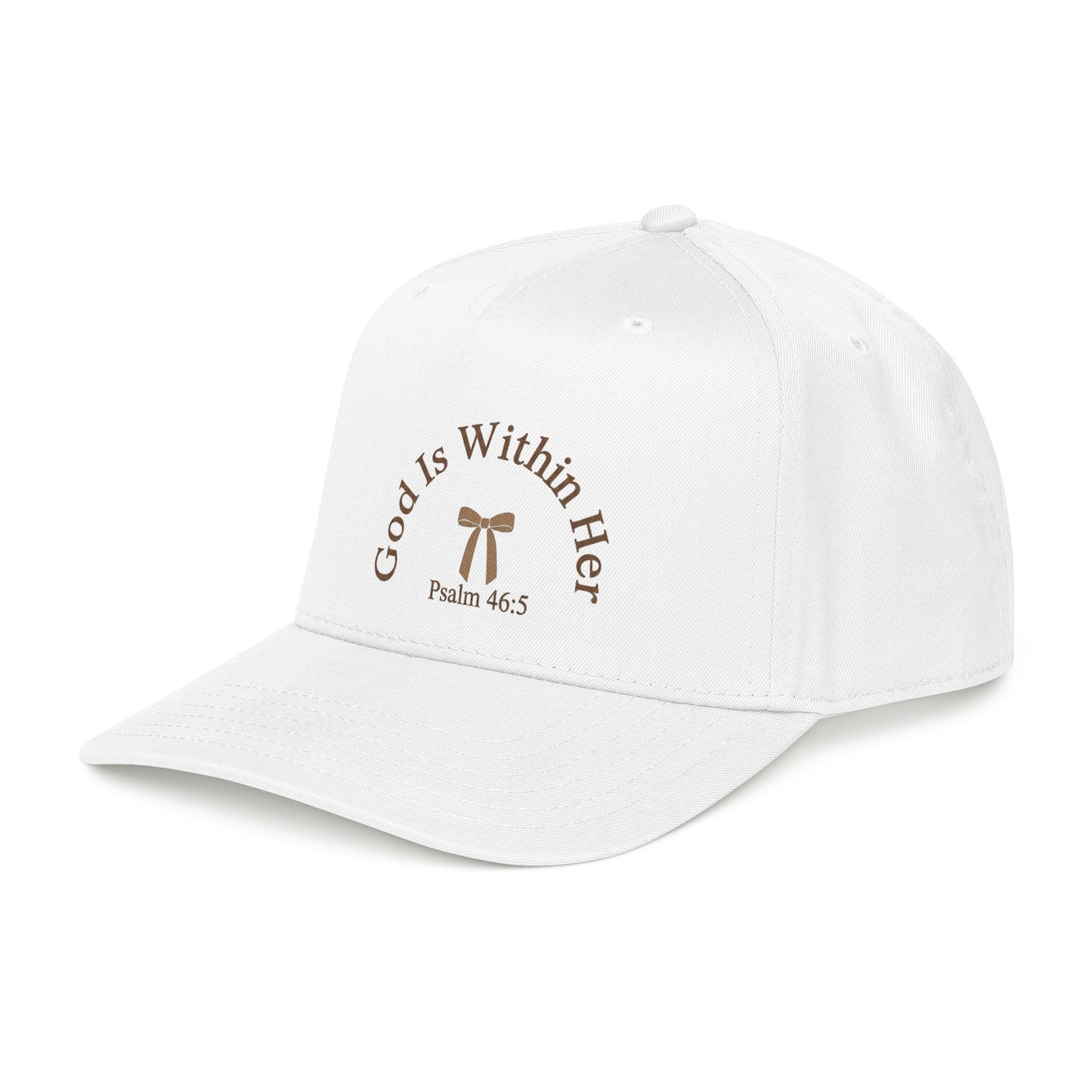 Christian Mid Profile Baseball Cap | Faith-Based Snapback Hat for Men & Women | Embroidered Bible Verse Cap | Inspirational Christian Apparel Gift