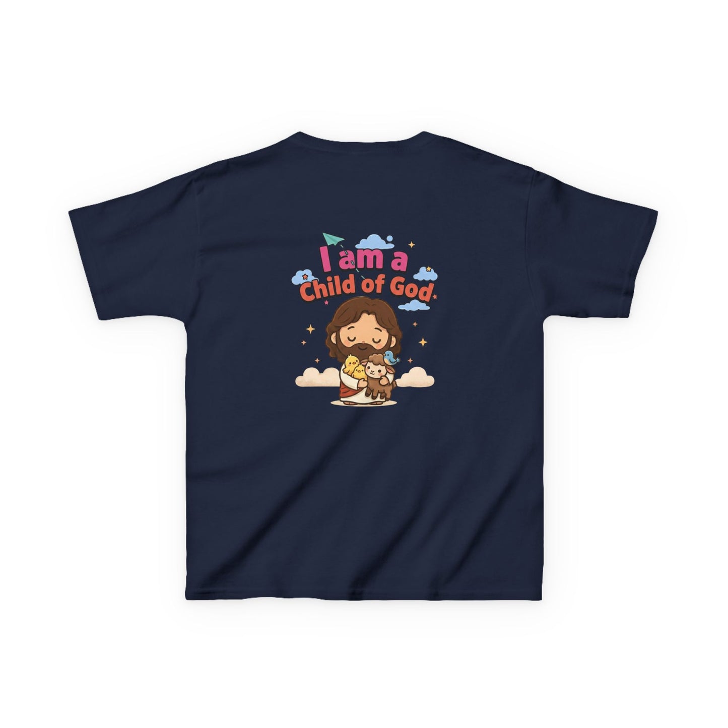 I Am a Child of God Kids Christian T-Shirt | GV Collection Faith-Based Youth Apparel