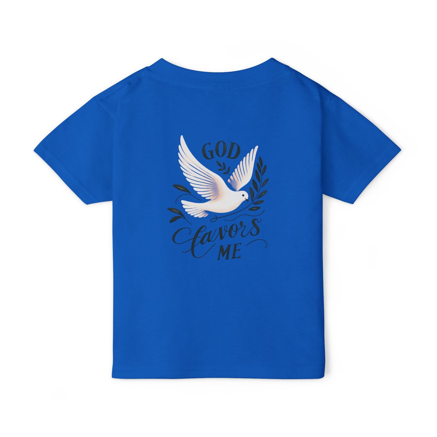 Grace & Valor Toddler T-Shirt - Black Scripture Design
