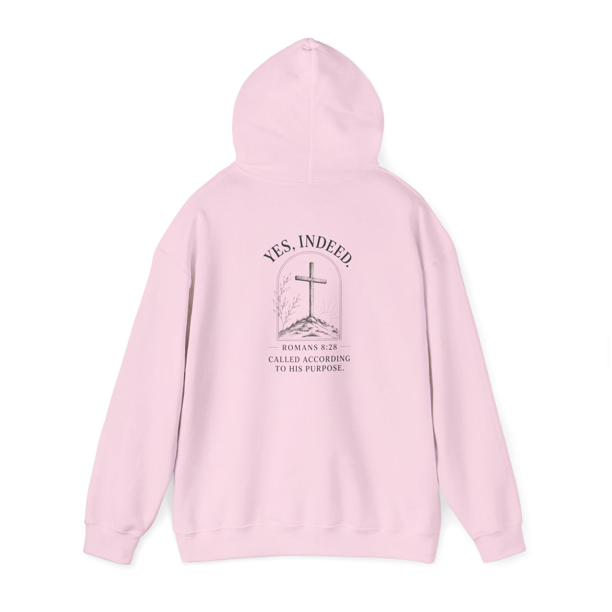 Christian Faith Hoodie – Unisex Heavy Blend™ Hooded Sweatshirt | Inspirational Christian Apparel | Cozy Faith-Based Pullover Hoodie for Men & Women