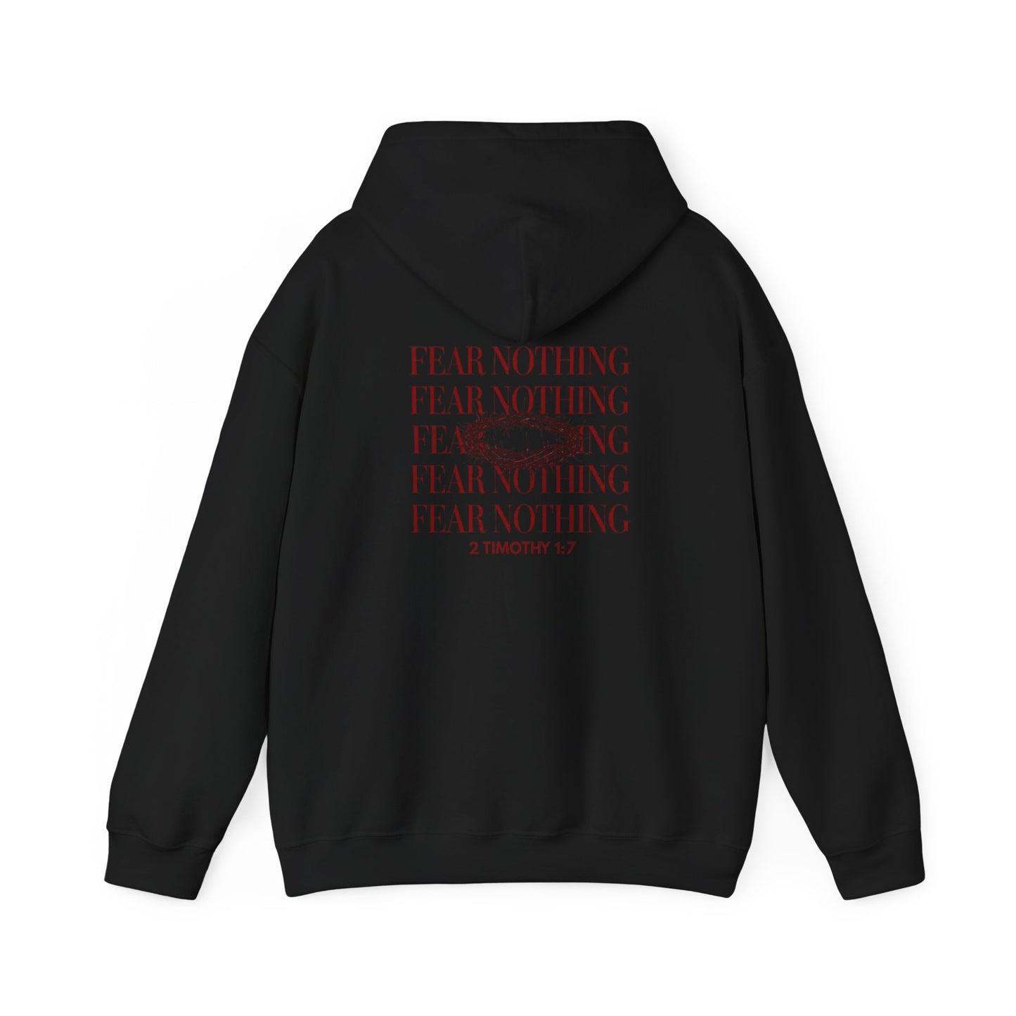 Fear Nothing Unisex Christian Hoodie | GV Gold Monogram Collection Faith Streetwear Apparel