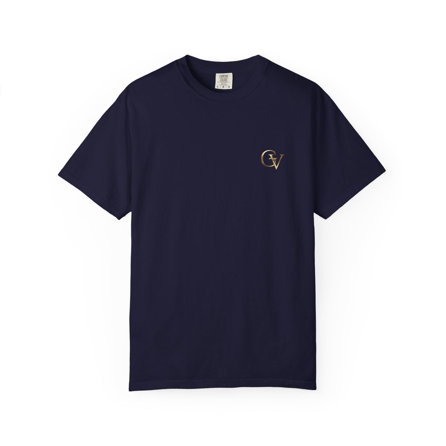 Strong in the Lord Unisex Christian T-Shirt | GV Gold Monogram Collection Ephesians 6:10 Bible Verse Faith Streetwear Apparel
