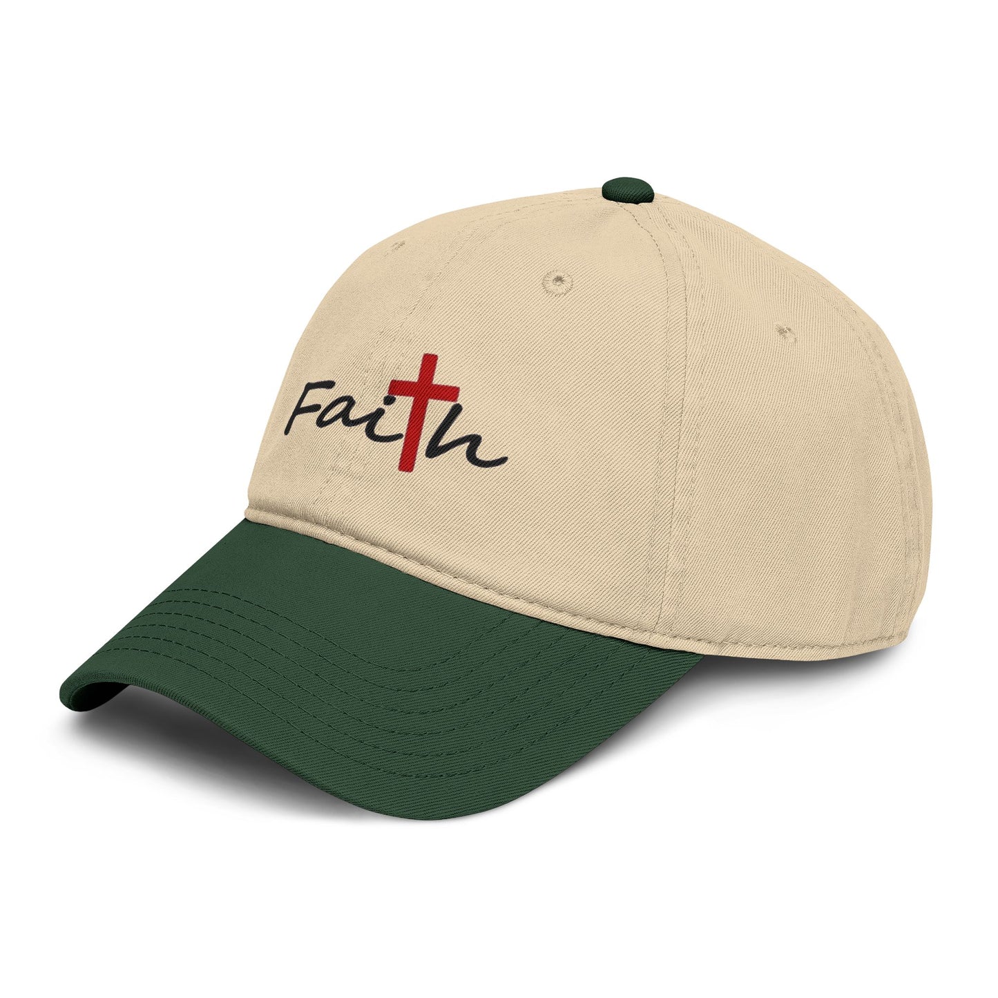 Faith Classic Dad Cap | Grace and Valor Collection