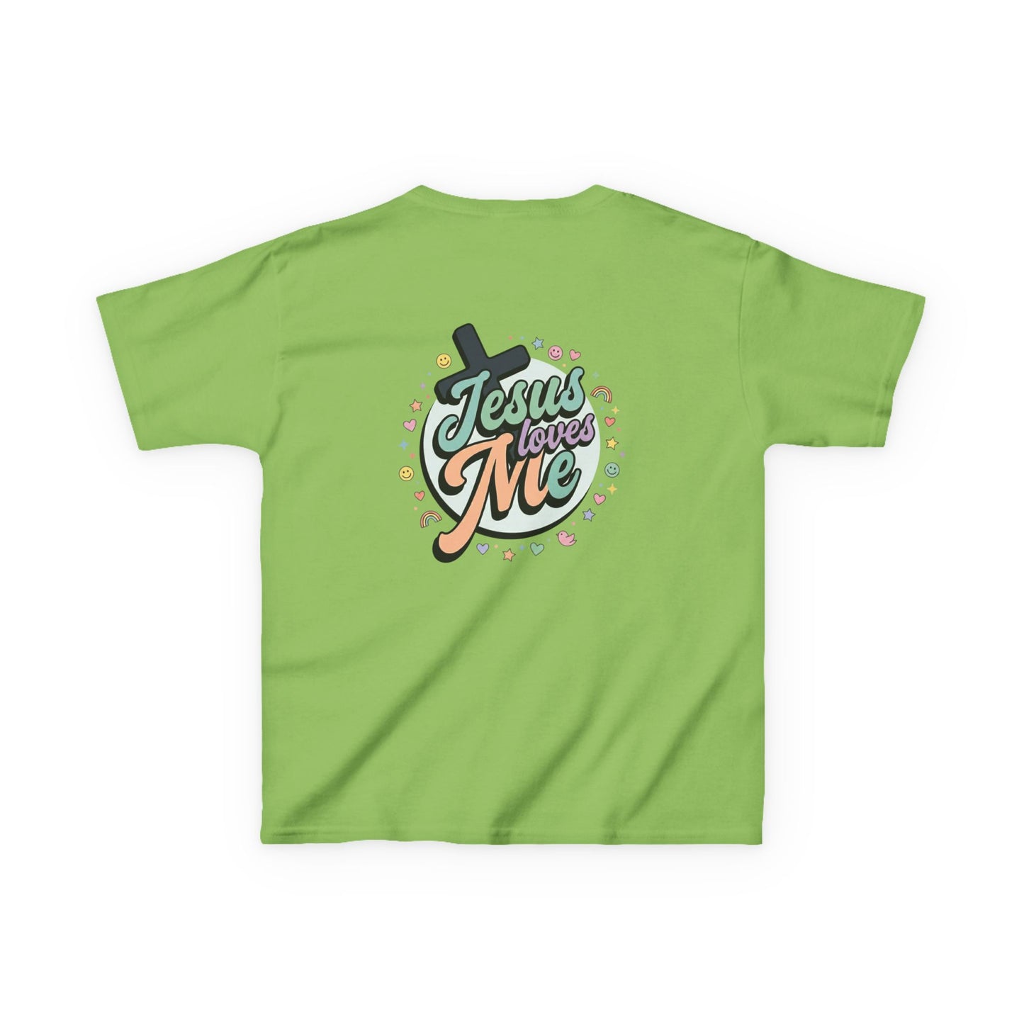 Jesus Loves Me Kids Christian T-Shirt | Grace and Valor Collection Christian Kids Apparel