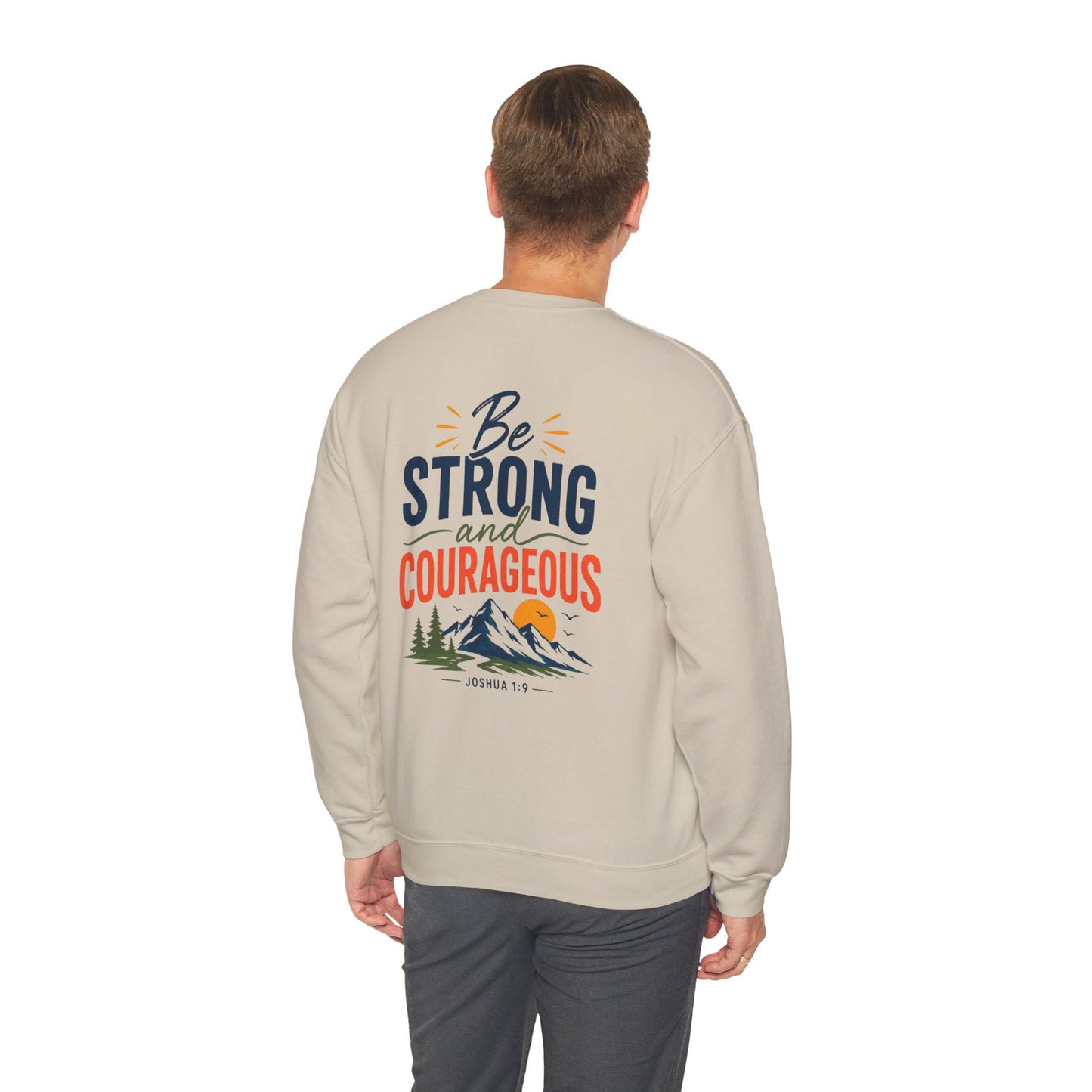 Inspirational Christian Sweatshirt – Faith-Filled Crewneck Pullover | Christian Clothing for Men & Women