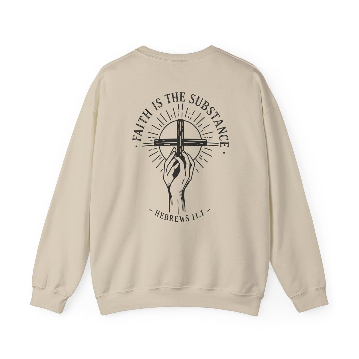 Bible Verse Christian Sweatshirt for Men & Women – Faith-Based Religious Clothing | Inspirational Crewneck