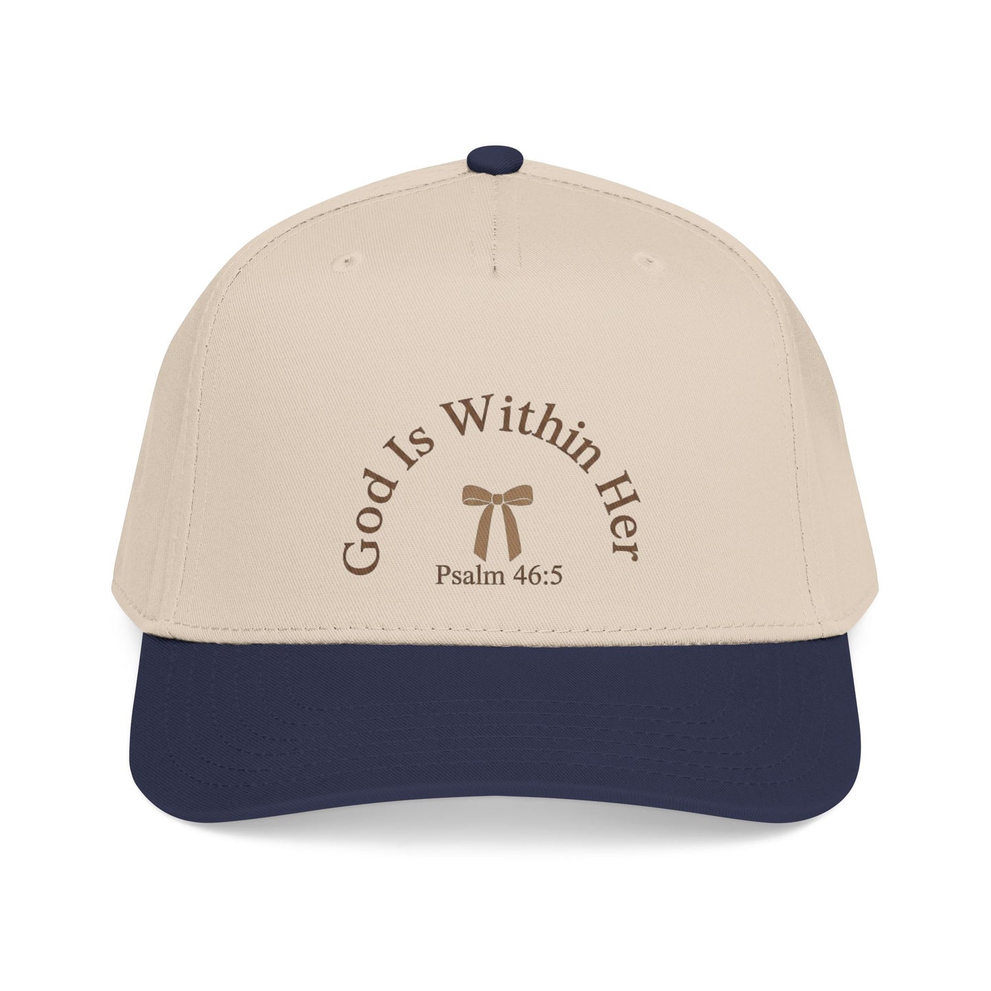 Christian Mid Profile Baseball Cap | Faith-Based Snapback Hat for Men & Women | Embroidered Bible Verse Cap | Inspirational Christian Apparel Gift
