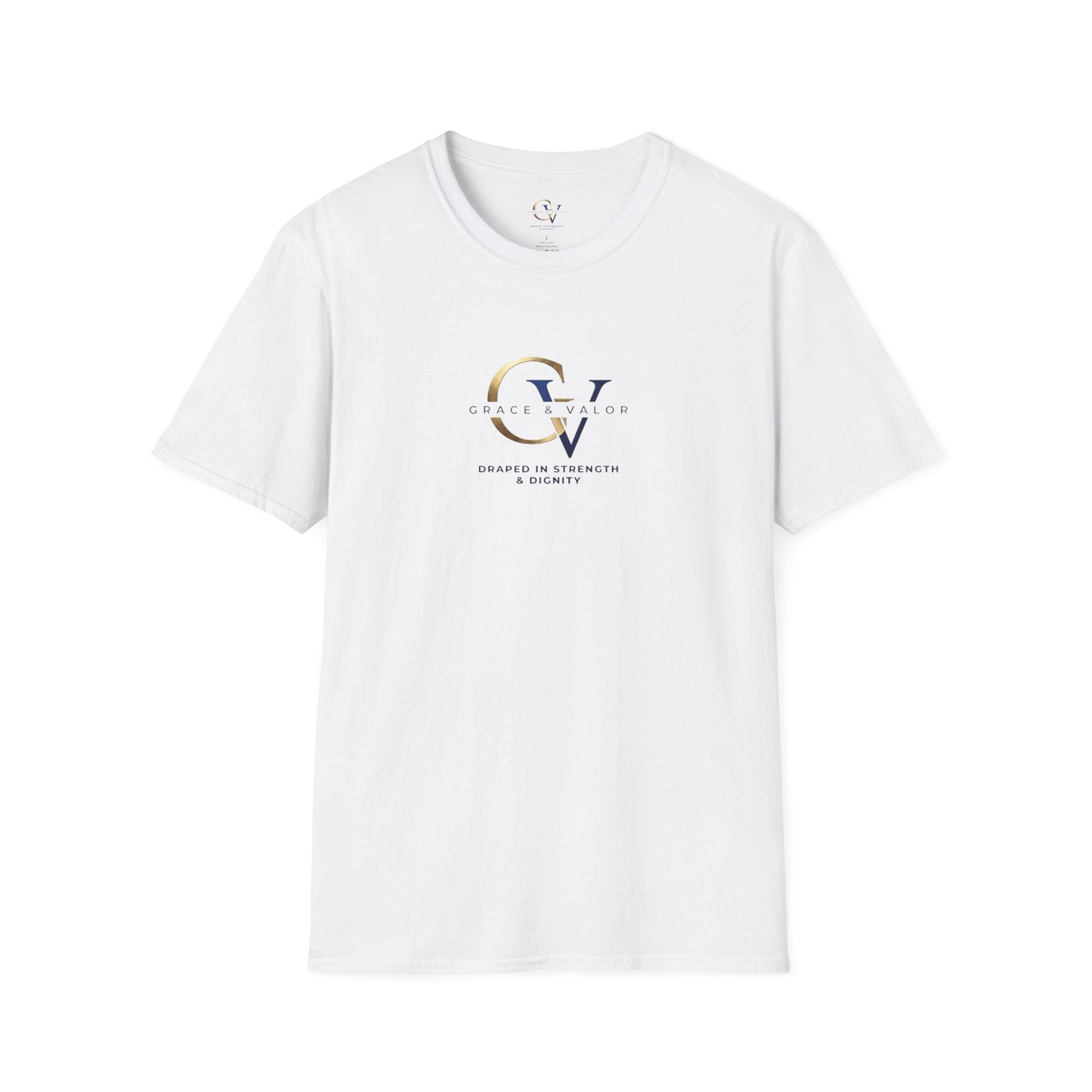 Firm Foundation Unisex Christian T-Shirt |  Grace and Valor Signature Collection Psalm 16:8 Bible Verse Faith Streetwear Apparel