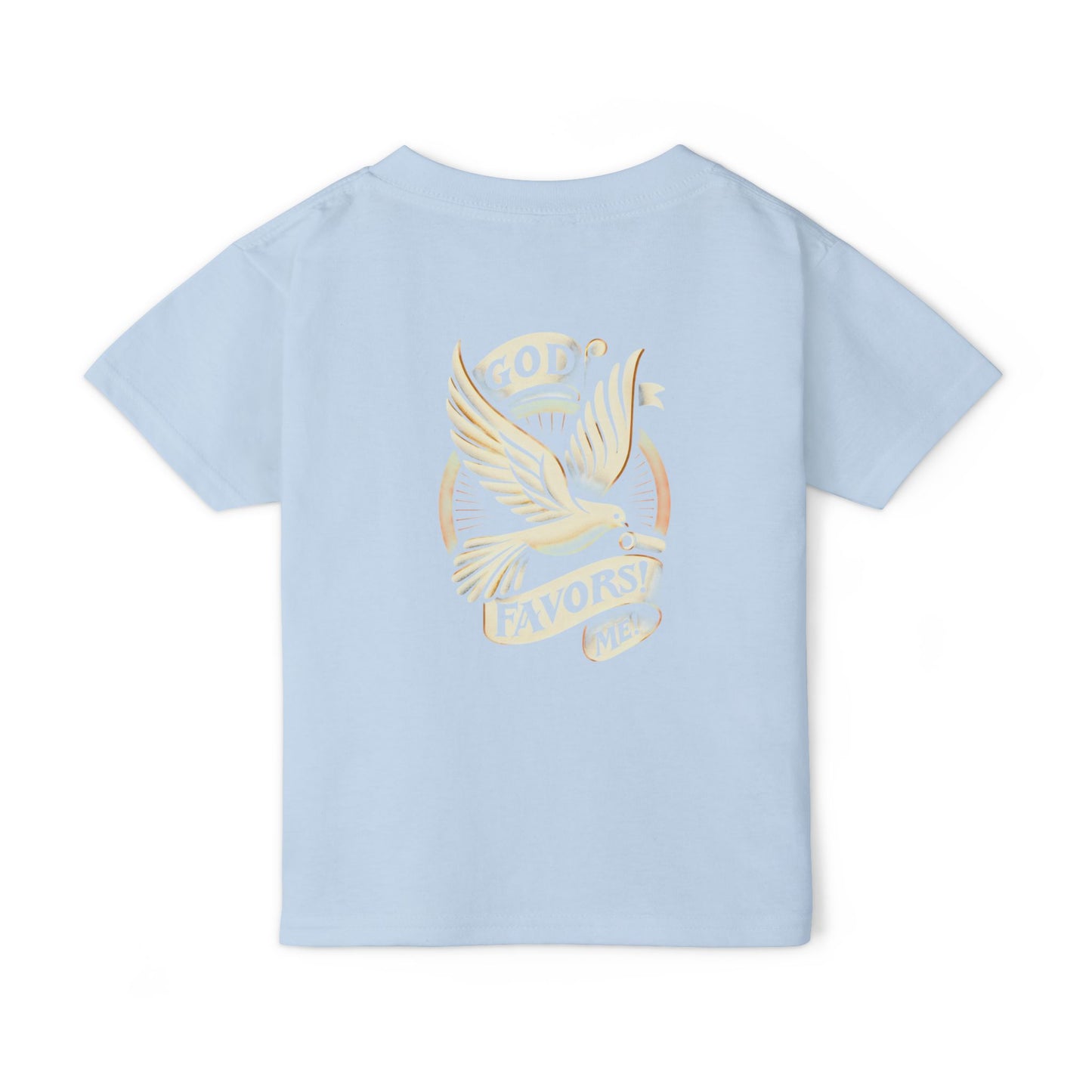 Grace & Valor Toddler T-Shirt - White Scripture Design