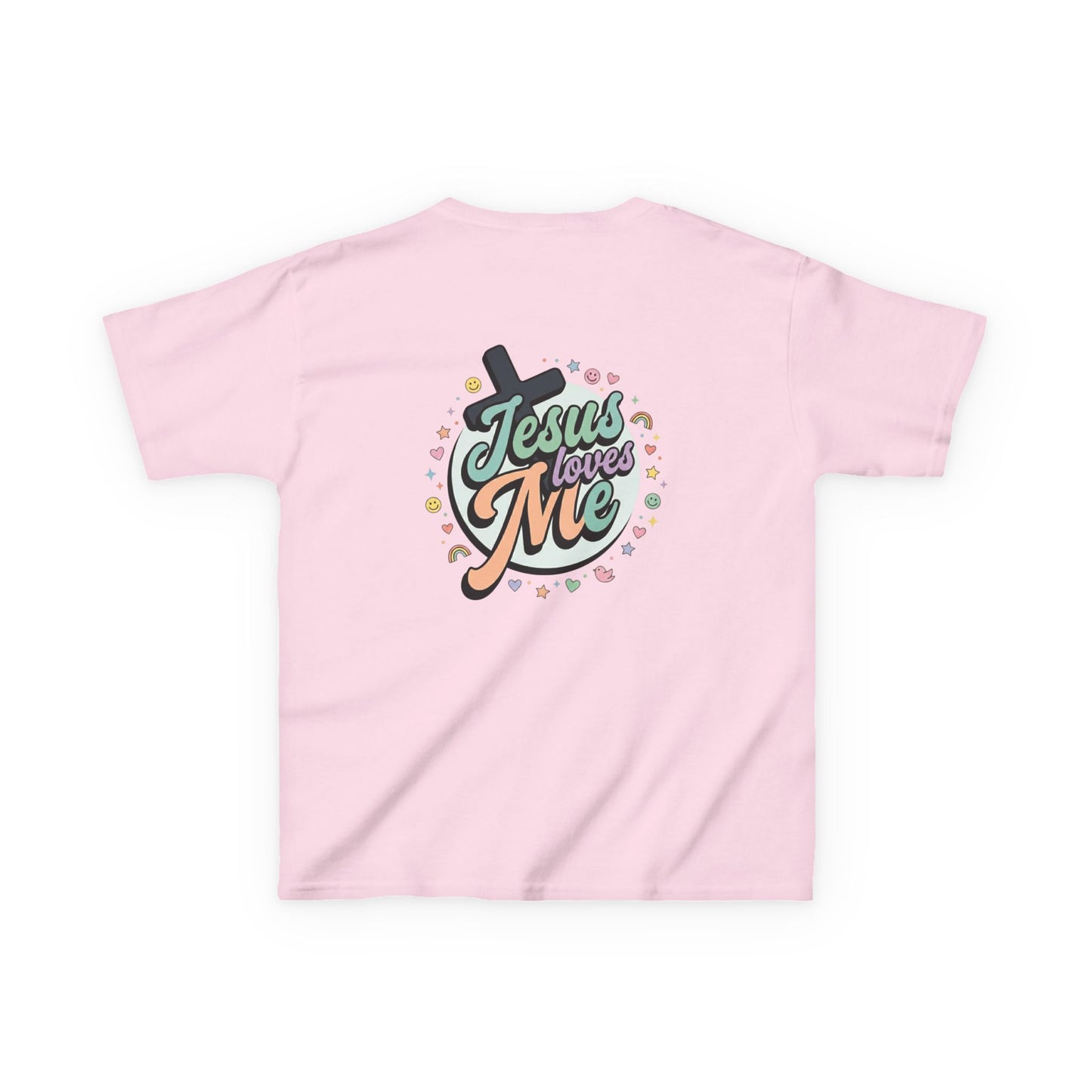 Jesus Loves Me Kids Christian T-Shirt | Grace and Valor Collection Christian Kids Apparel