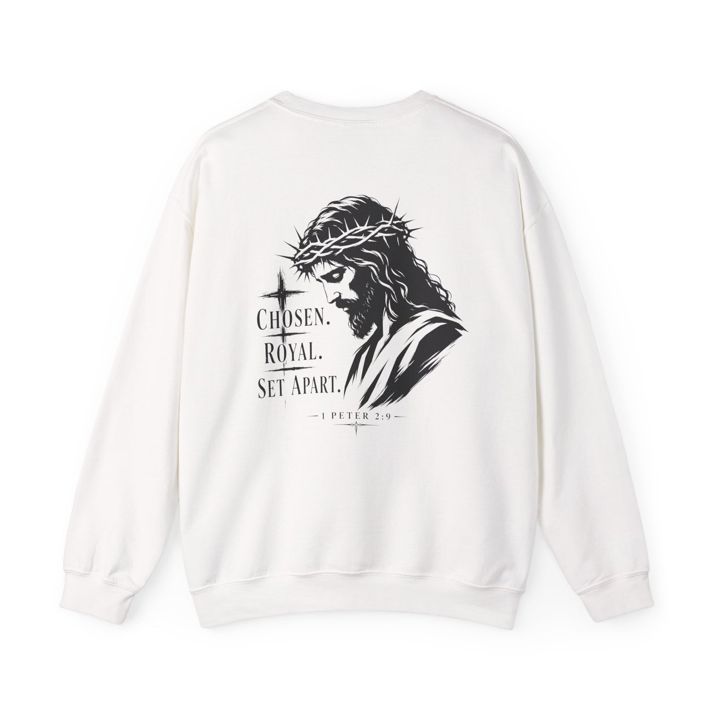 Christian Crewneck Sweatshirt for Men & Women – Inspirational Faith-Based Apparel | Religious Christian Gift