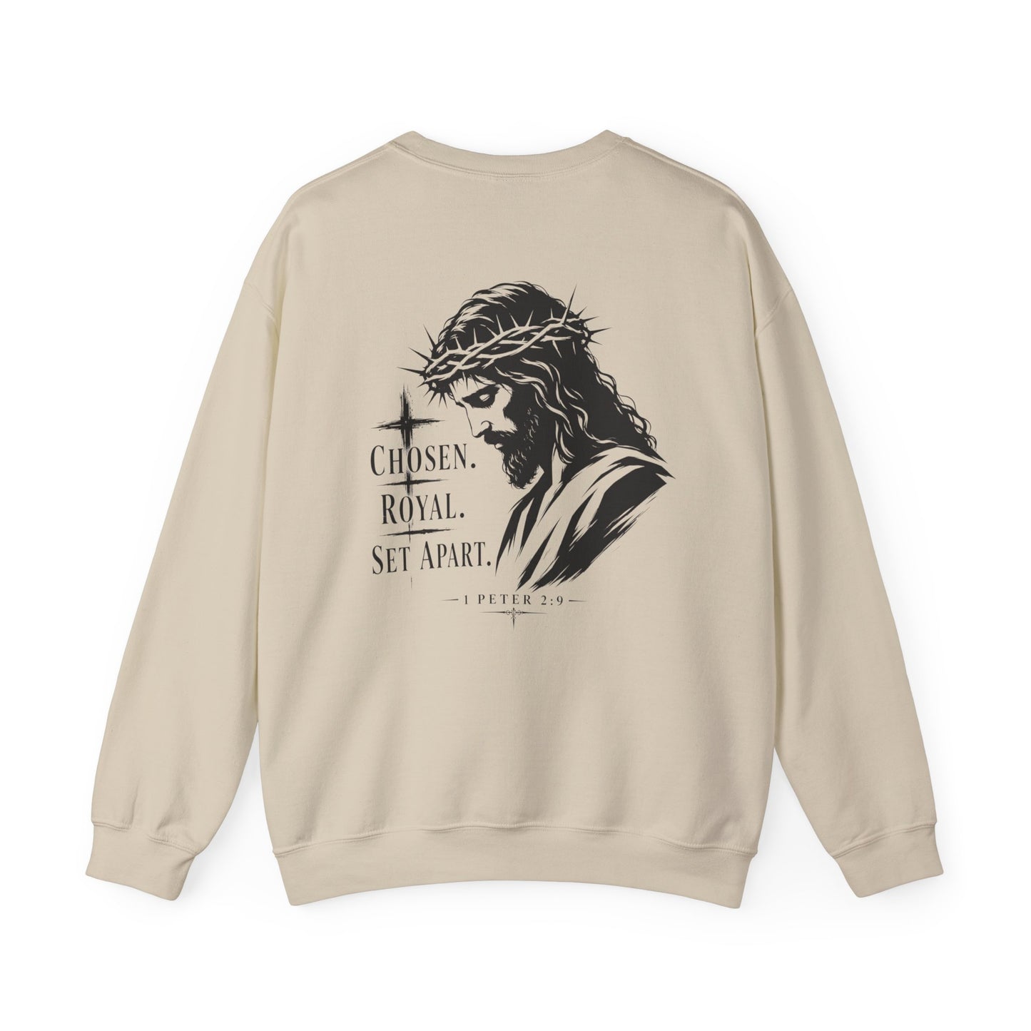 Christian Crewneck Sweatshirt for Men & Women – Inspirational Faith-Based Apparel | Religious Christian Gift