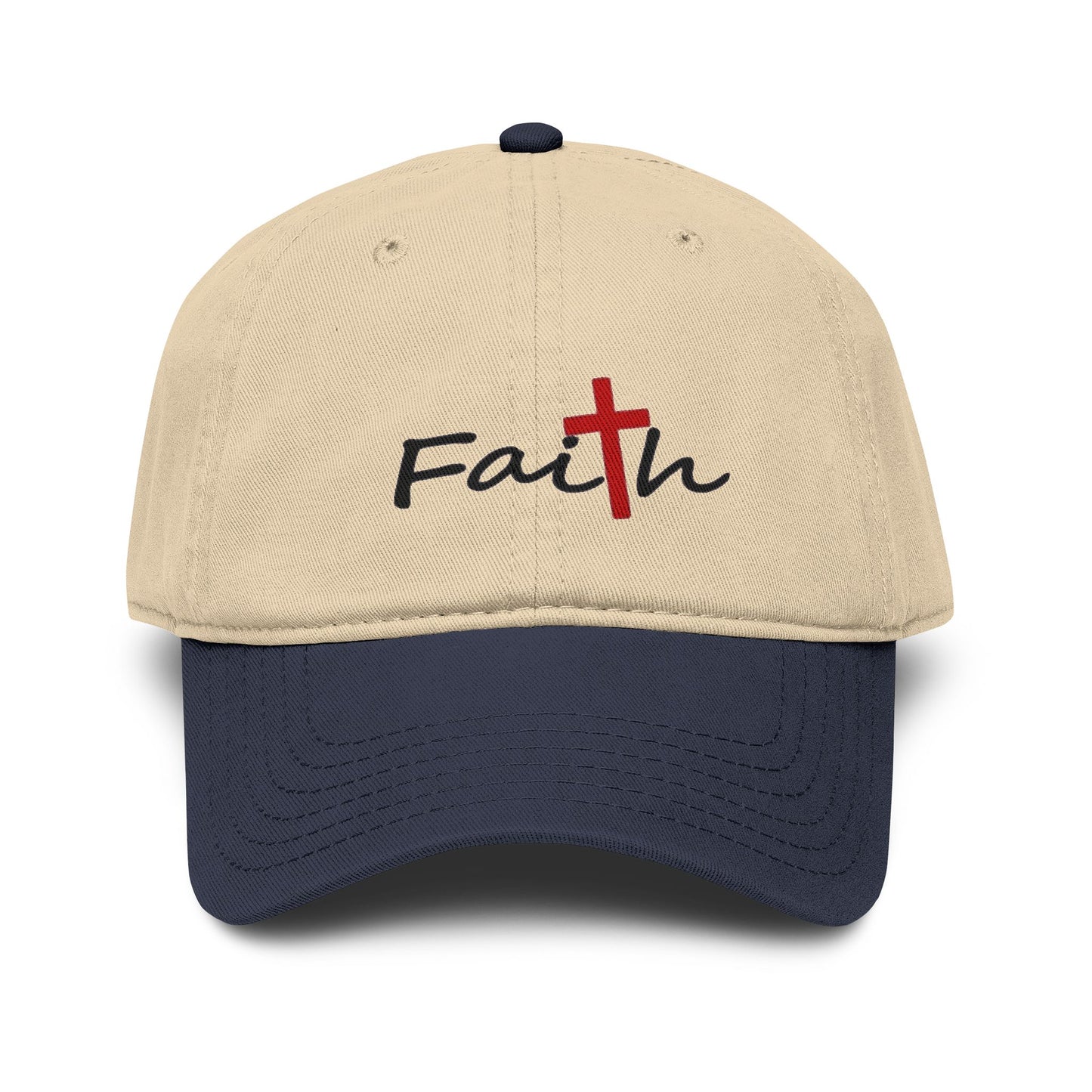 Faith Classic Dad Cap | Grace and Valor Collection