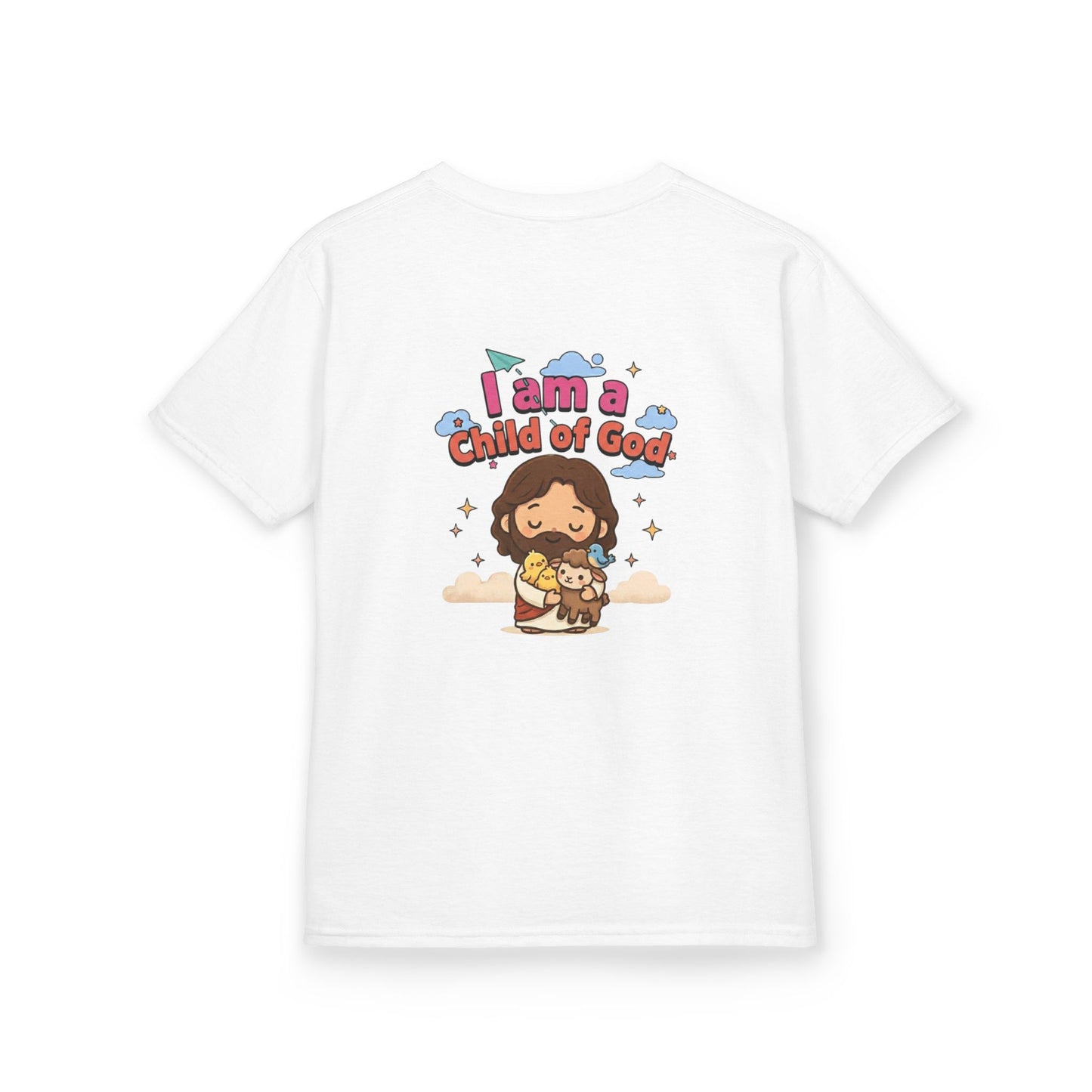 I Am a Child of God Kids Christian T-Shirt | GV Collection Faith-Based Youth Apparel
