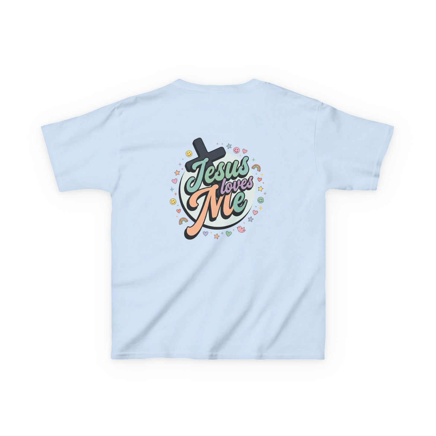 Jesus Loves Me Kids Christian T-Shirt | Grace and Valor Collection Christian Kids Apparel