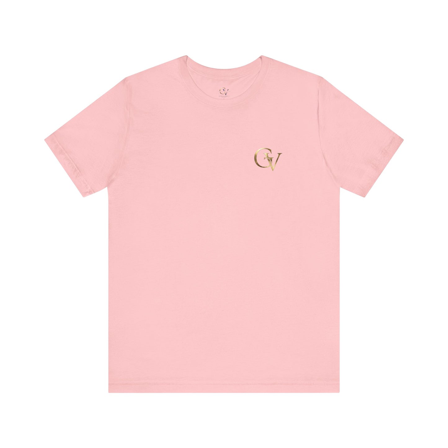 YES Indeed T-Shirt | Romans 8:29 Scripture Tee | Gold Monogram Christian Faith Shirt | Inspirational Bible Verse Apparel