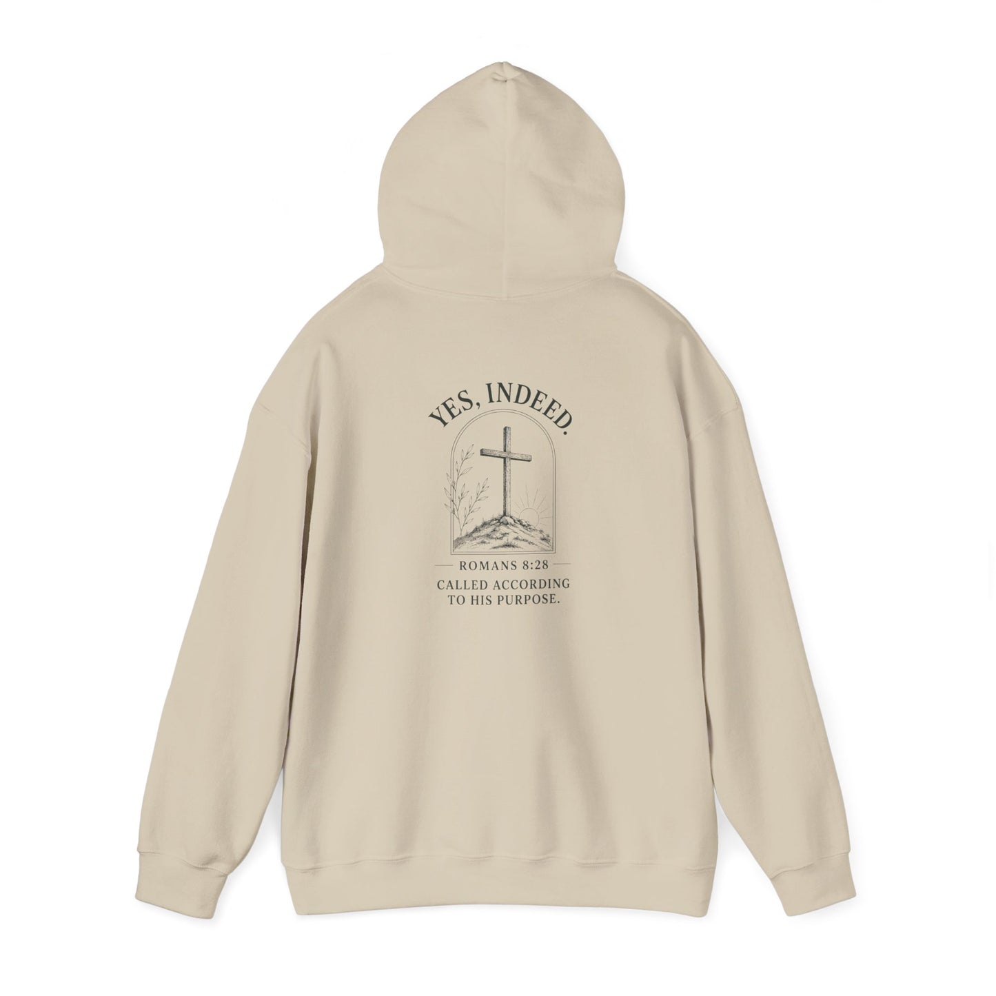 Christian Faith Hoodie – Unisex Heavy Blend™ Hooded Sweatshirt | Inspirational Christian Apparel | Cozy Faith-Based Pullover Hoodie for Men & Women