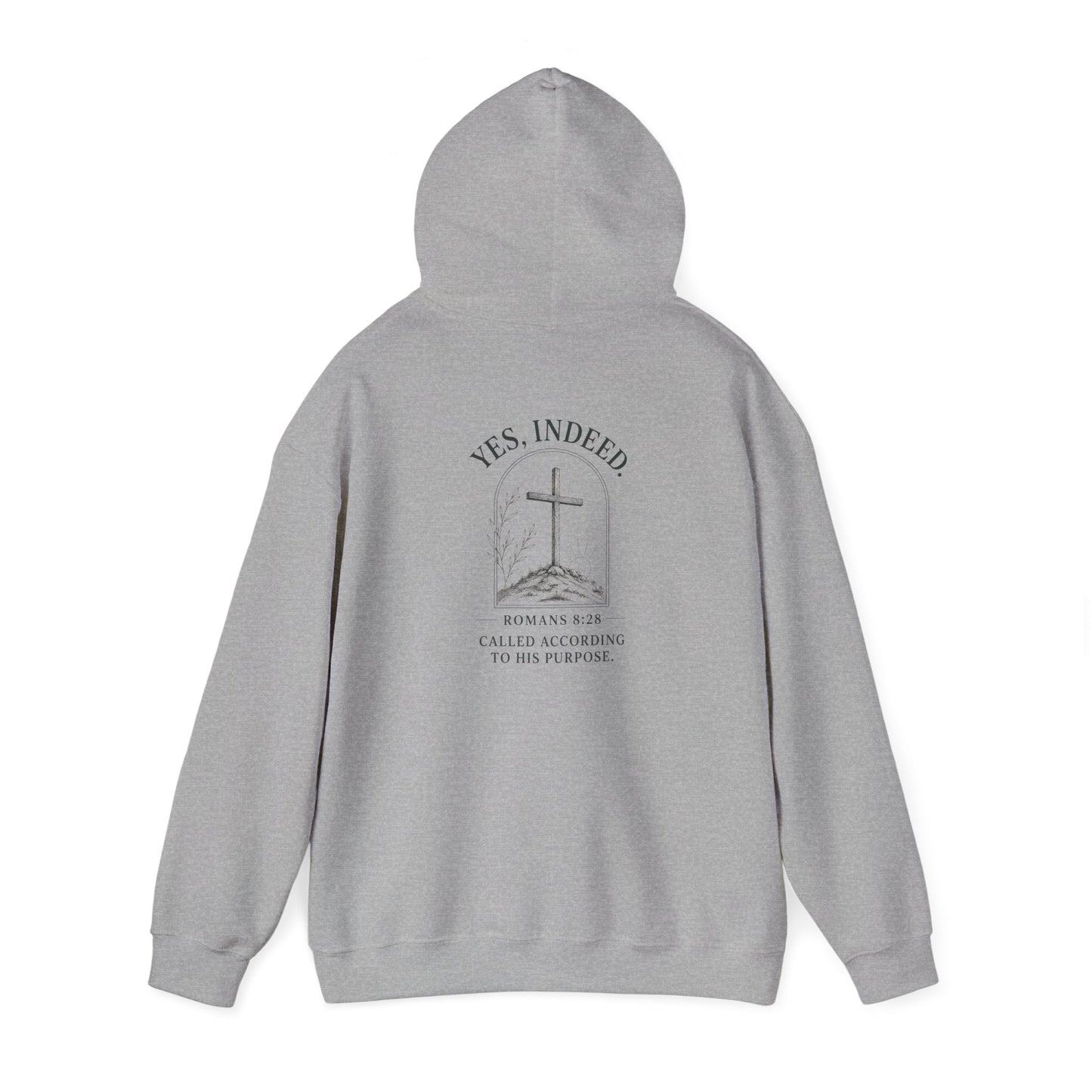 Christian Faith Hoodie – Unisex Heavy Blend™ Hooded Sweatshirt | Inspirational Christian Apparel | Cozy Faith-Based Pullover Hoodie for Men & Women