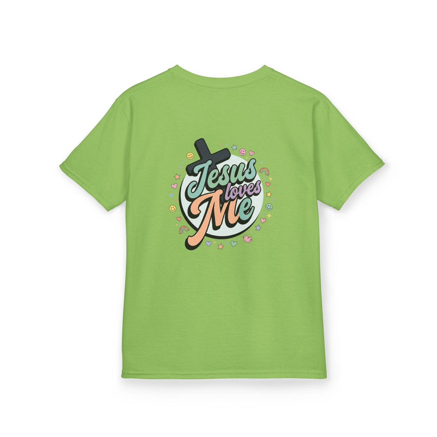 Jesus Loves Me Kids Christian T-Shirt | Grace and Valor Collection Christian Kids Apparel