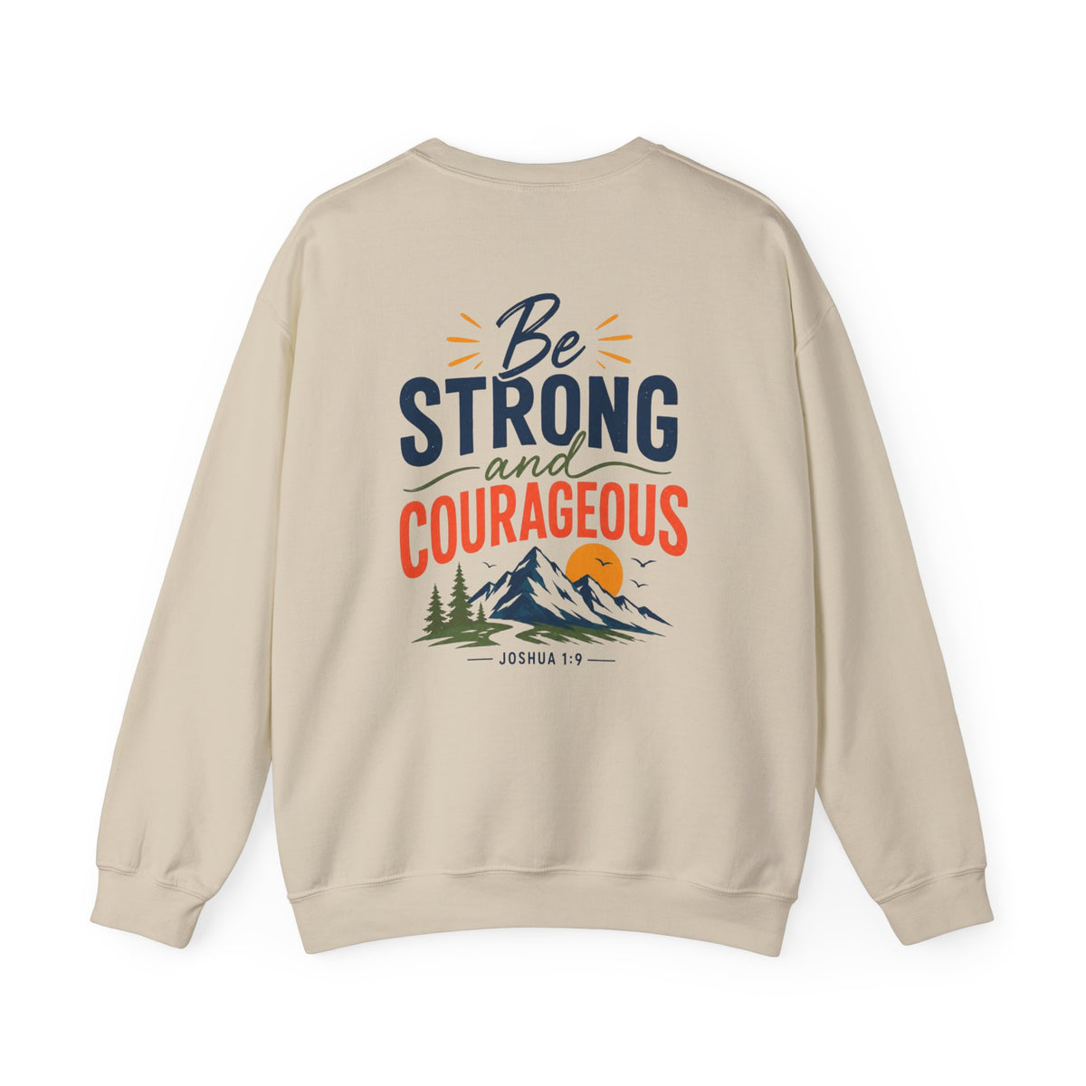 Inspirational Christian Sweatshirt – Faith-Filled Crewneck Pullover | Christian Clothing for Men & Women